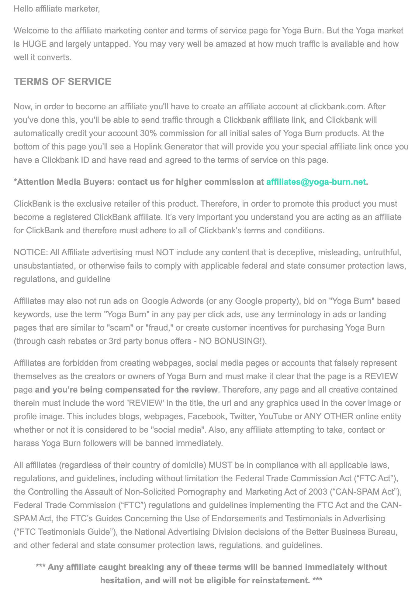 Affiliate text